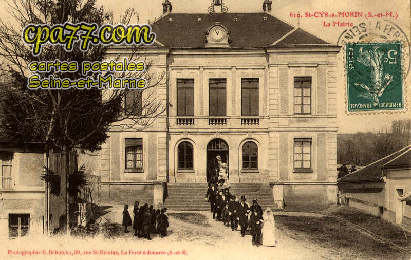 St Cyr Sur Morin (Seine-et-Marne) - La Mairie