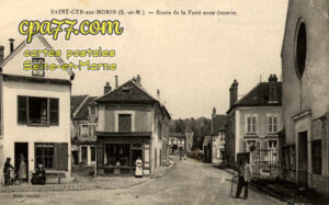 St Cyr Sur Morin (Seine-et-Marne) - Route de la Ferté-sous-Jouarre