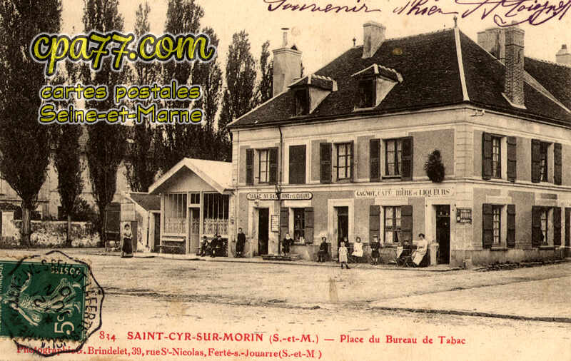 St Cyr Sur Morin (Seine-et-Marne) - Place du Bureau de Tabac
