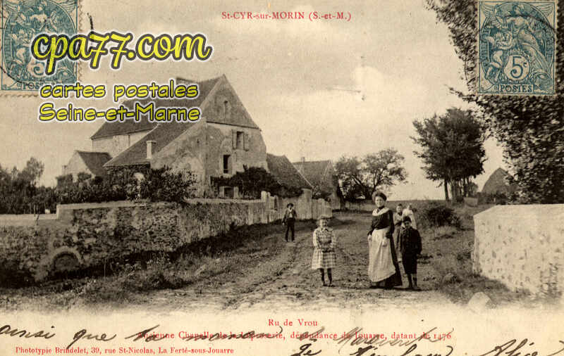 St Cyr Sur Morin (Seine-et-Marne) - Ru de Vrou