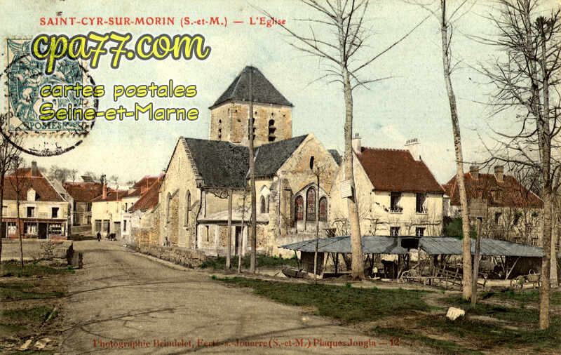 St Cyr Sur Morin (Seine-et-Marne) - L&rsquo;Eglise