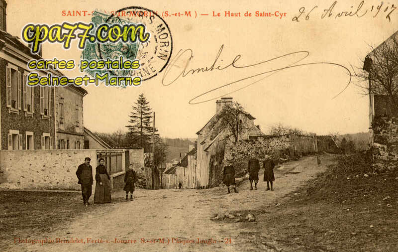 St Cyr Sur Morin (Seine-et-Marne) - Le Haut de Saint-Cyr