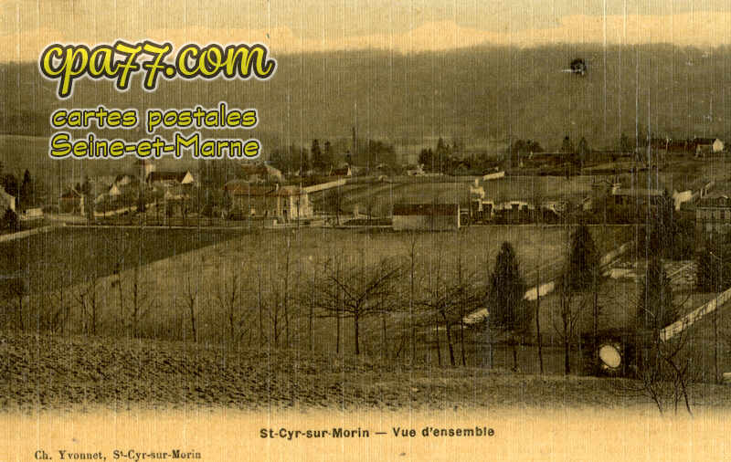 St Cyr Sur Morin (Seine-et-Marne) - Vue d&rsquo;ensemble