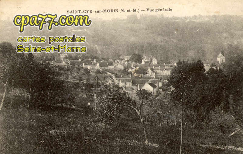 St Cyr Sur Morin (Seine-et-Marne) - Vue générale