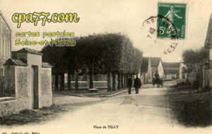 St Fargeau Ponthierry (Seine-et-Marne) - Place de Tilly