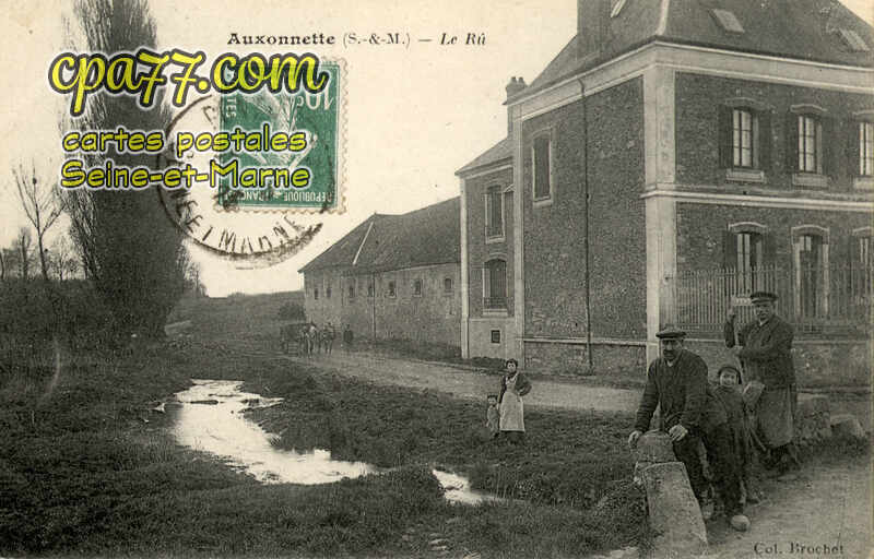 St Fargeau Ponthierry (Seine-et-Marne) - Auxonettes – Rue de Tilly (en l&rsquo;état)