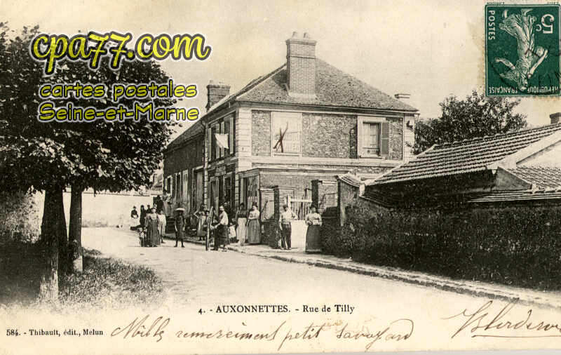 St Fargeau Ponthierry (Seine-et-Marne) - Auxonnettes – Rue de Tilly