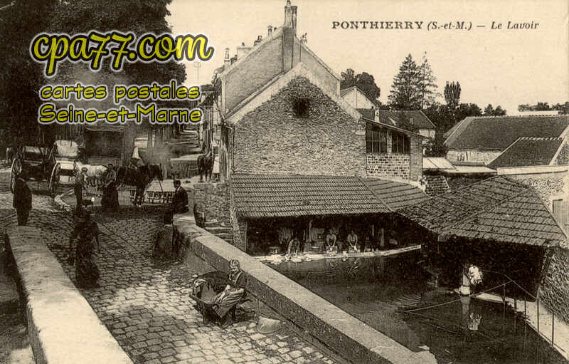 St Fargeau Ponthierry (Seine-et-Marne) - Le Lavoir