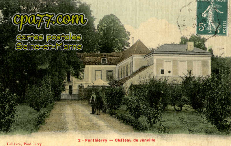 St Fargeau Ponthierry (Seine-et-Marne) - Château de Jonville