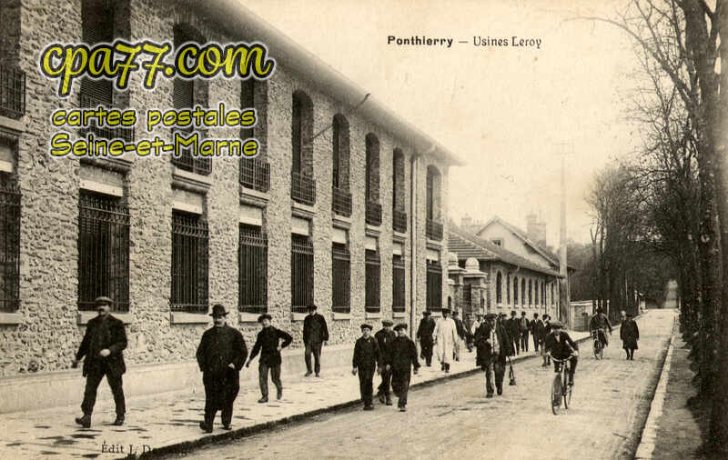 St Fargeau Ponthierry (Seine-et-Marne) - Usines Leroy