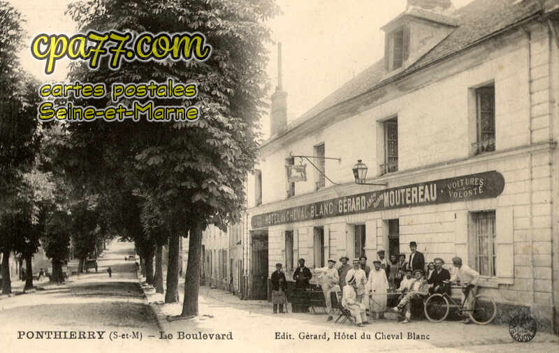 St Fargeau Ponthierry (Seine-et-Marne) - Le Boulevard