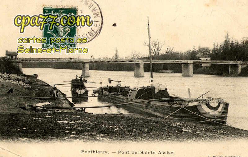 St Fargeau Ponthierry (Seine-et-Marne) - Pont de Sainte-Assise
