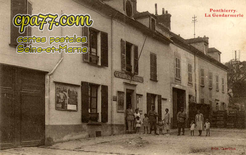 St Fargeau Ponthierry (Seine-et-Marne) - La Gendarmerie