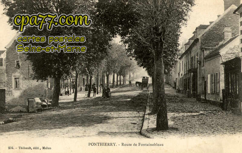 St Fargeau Ponthierry (Seine-et-Marne) - Route de Fontainebleau