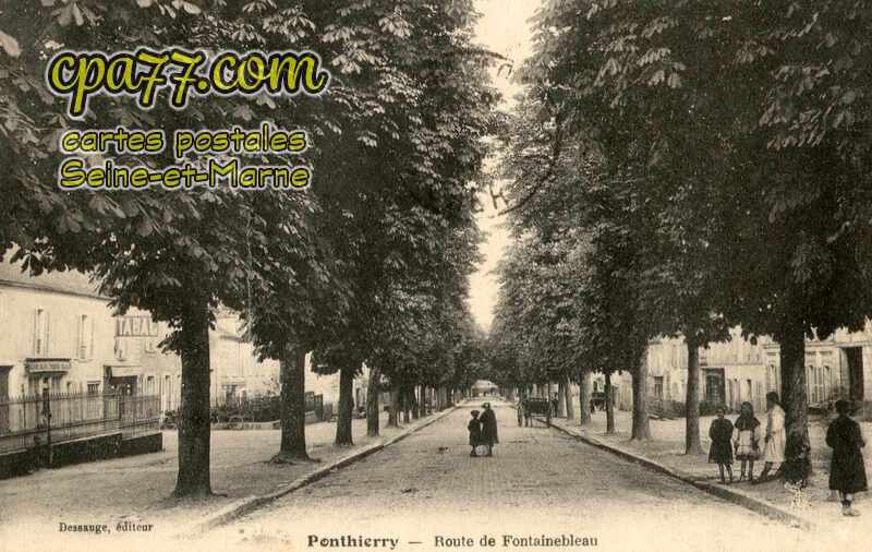 St Fargeau Ponthierry (Seine-et-Marne) - Route de Fontainebleau