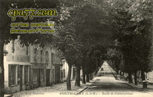 St Fargeau Ponthierry (Seine-et-Marne) - Route de Fontainebleau