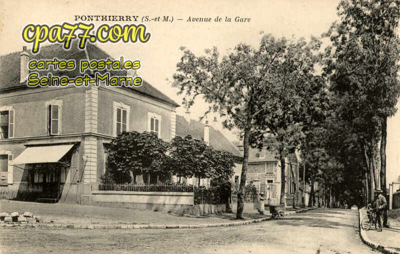 St Fargeau Ponthierry (Seine-et-Marne) - Avenue de la Gare