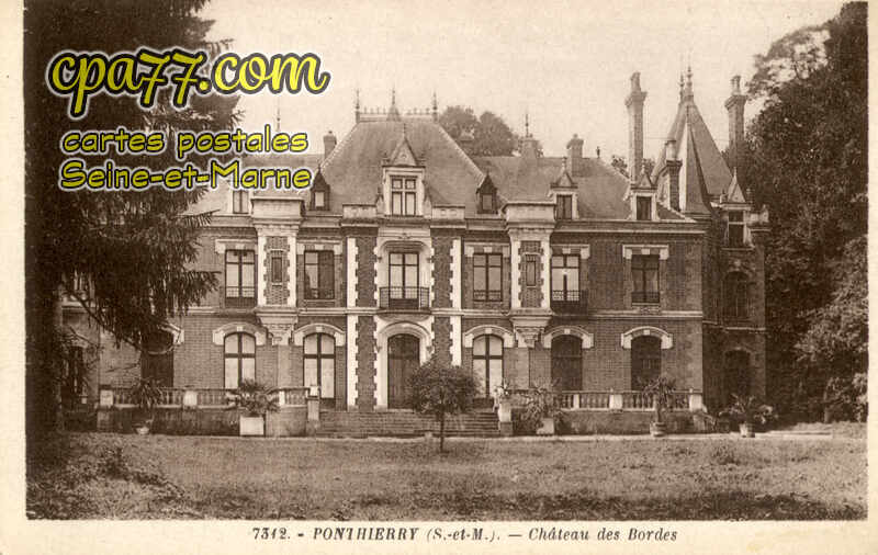 St Fargeau Ponthierry (Seine-et-Marne) - Château des Bordes