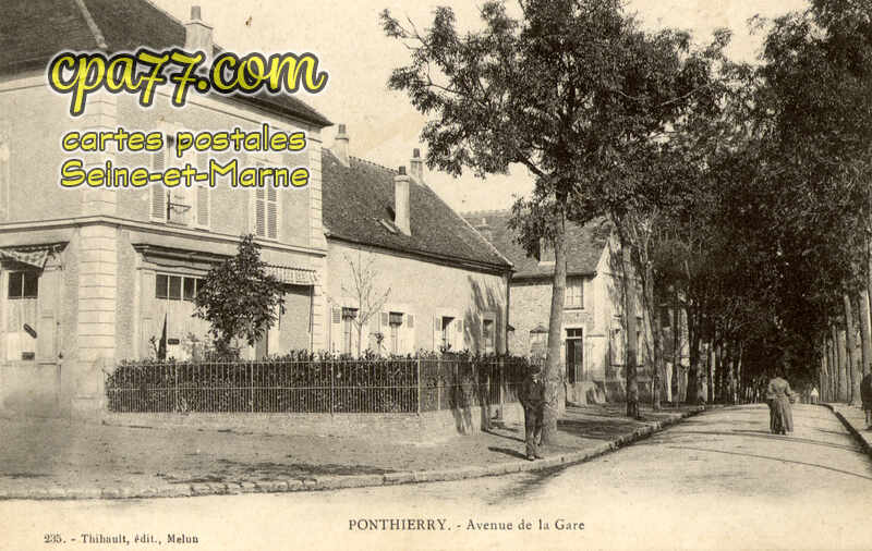 St Fargeau Ponthierry (Seine-et-Marne) - Avenue de la Gare