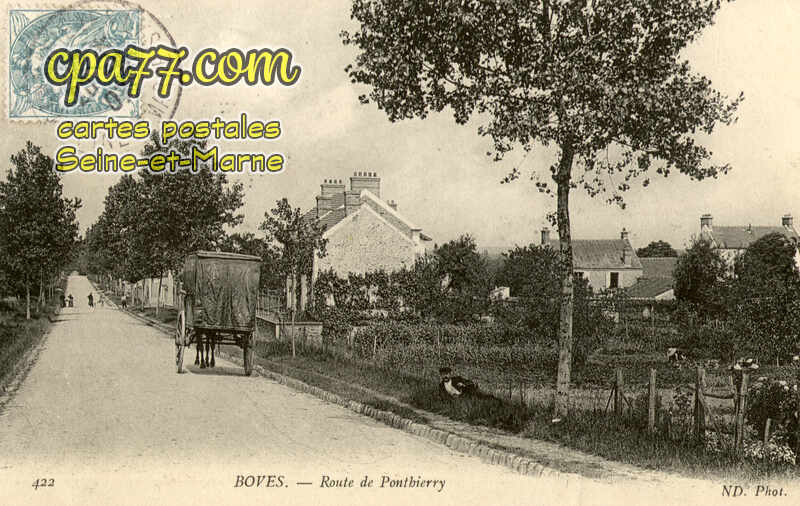 St Fargeau Ponthierry (Seine-et-Marne) - Route de Ponthierry