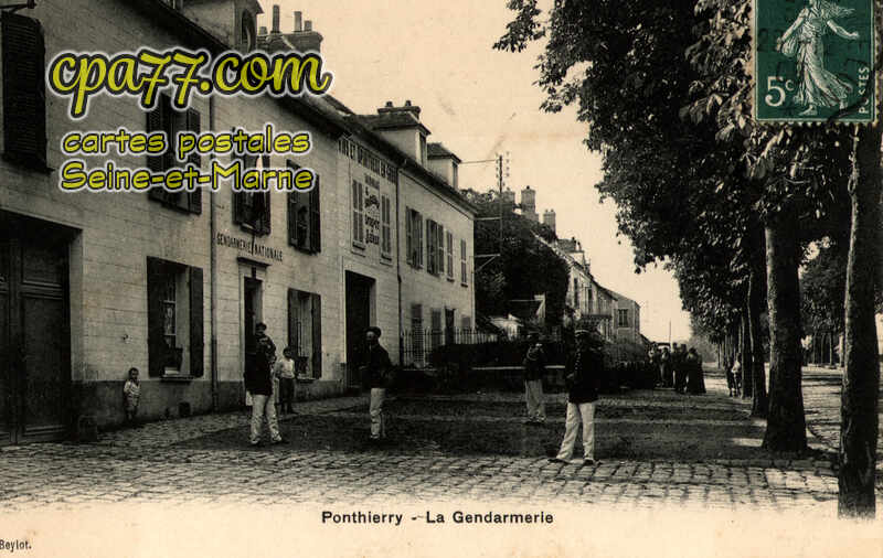 St Fargeau Ponthierry (Seine-et-Marne) - La Gendarmerie