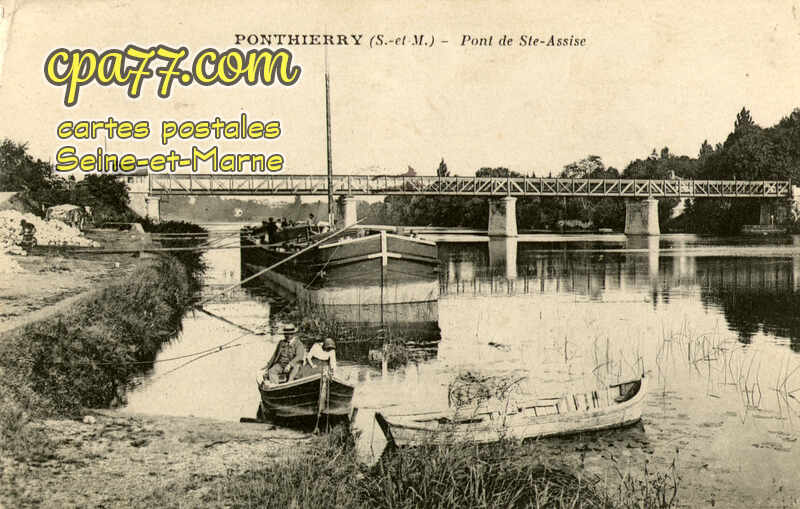St Fargeau Ponthierry (Seine-et-Marne) - Pont de Sainte-Assise