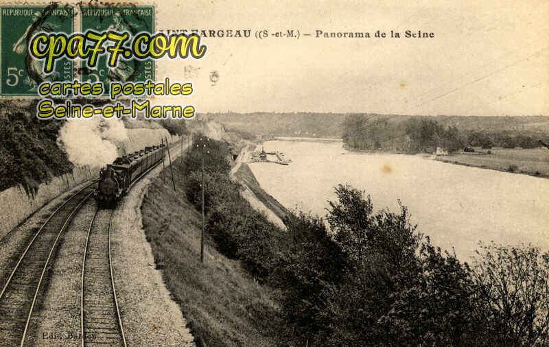 St Fargeau Ponthierry (Seine-et-Marne) - Panorama de la Seine
