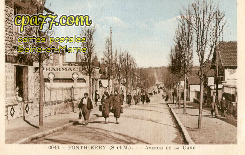 St Fargeau Ponthierry (Seine-et-Marne) - Avenue de la Gare