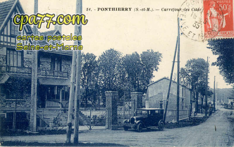 St Fargeau Ponthierry (Seine-et-Marne) - Carrefour des Cités