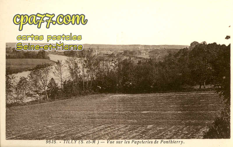 St Fargeau Ponthierry (Seine-et-Marne) - Vue sur les papeteries de Ponthierry