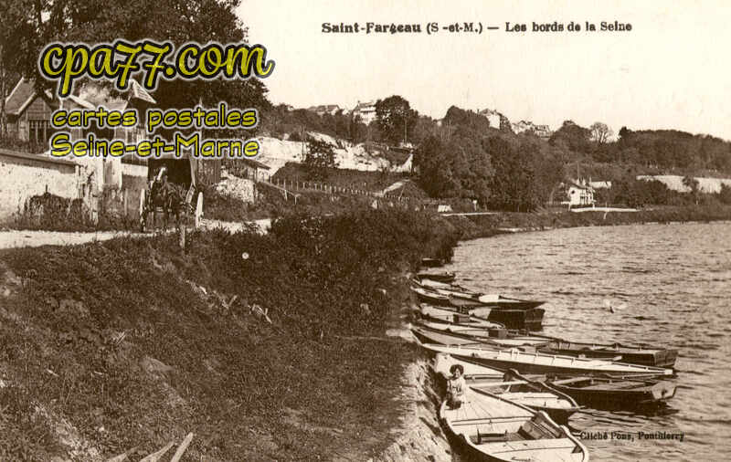 St Fargeau Ponthierry (Seine-et-Marne) - Les Bords de la Seine