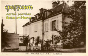 St Fargeau Ponthierry (Seine-et-Marne) - La Colonie