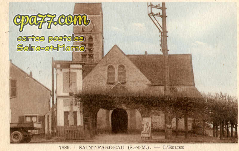 St Fargeau Ponthierry (Seine-et-Marne) - L&rsquo;Eglise