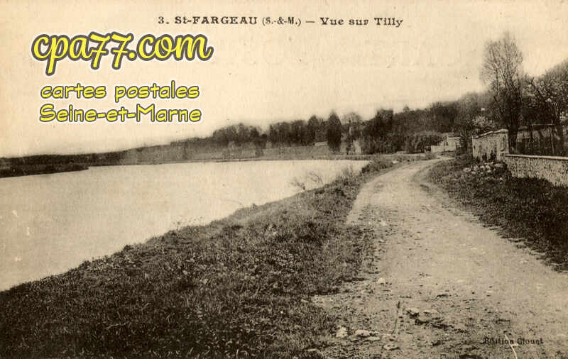 St Fargeau Ponthierry (Seine-et-Marne) - Vue sur Tilly