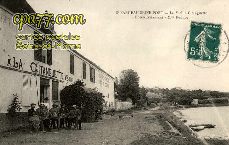 St Fargeau Ponthierry (Seine-et-Marne) - La Vieille Citanguette – Hôtel-Restaurant – Mon Bonnot