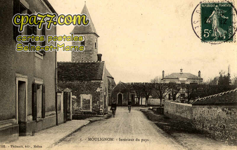 St Fargeau Ponthierry (Seine-et-Marne) - Intérieur du Pays