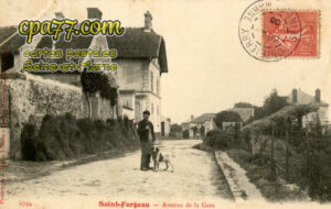 St Fargeau Ponthierry (Seine-et-Marne) - Avenue de la Gare