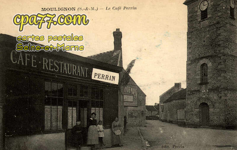 St Fargeau Ponthierry (Seine-et-Marne) - Le Café Perrin