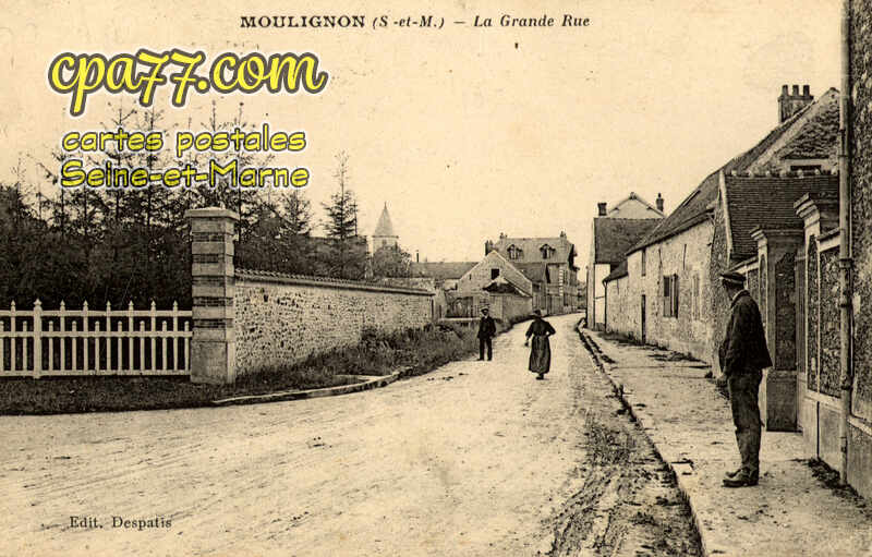 St Fargeau Ponthierry (Seine-et-Marne) - La Grande Rue