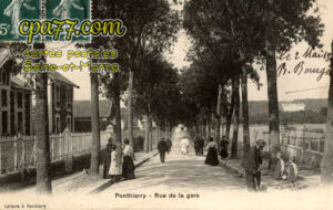St Fargeau Ponthierry (Seine-et-Marne) - Rue de la Gare