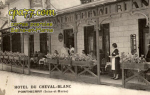 St Fargeau Ponthierry (Seine-et-Marne) - Hôtel du Cheval-Blanc