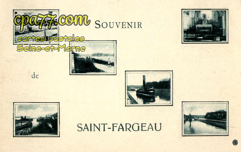 St Fargeau Ponthierry (Seine-et-Marne) - Souvenir de Saint-Fargeau