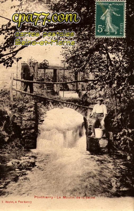 St Fargeau Ponthierry (Seine-et-Marne) - Le Moulin de la Seine