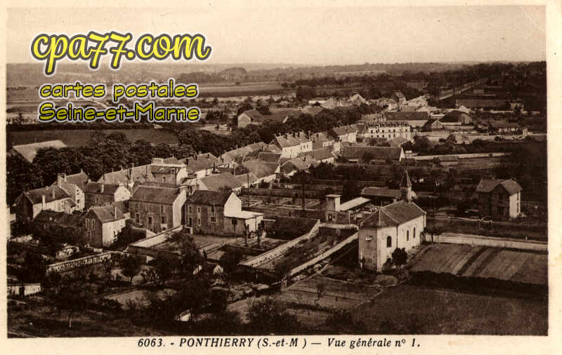 St Fargeau Ponthierry (Seine-et-Marne) - Vue générale n° 1