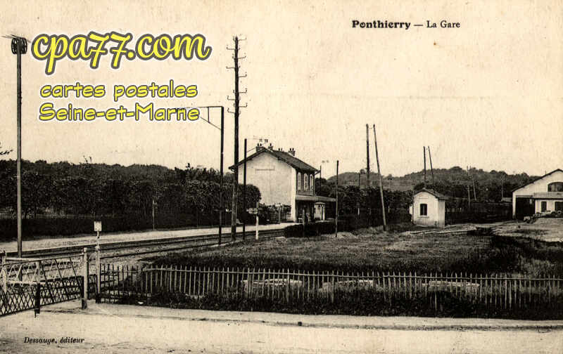St Fargeau Ponthierry (Seine-et-Marne) - La Gare