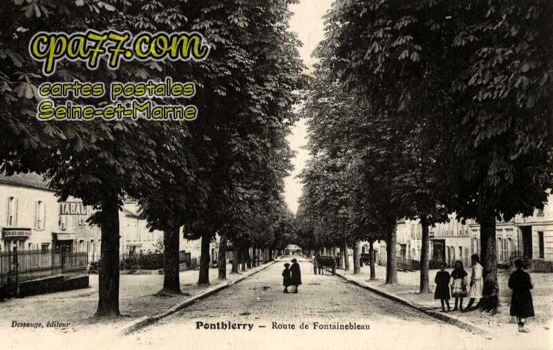 St Fargeau Ponthierry (Seine-et-Marne) - Route de Fontainebleau