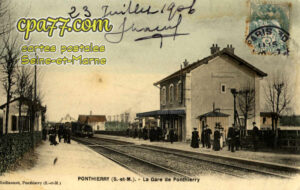 St Fargeau Ponthierry (Seine-et-Marne) - La Gare de Ponthierry