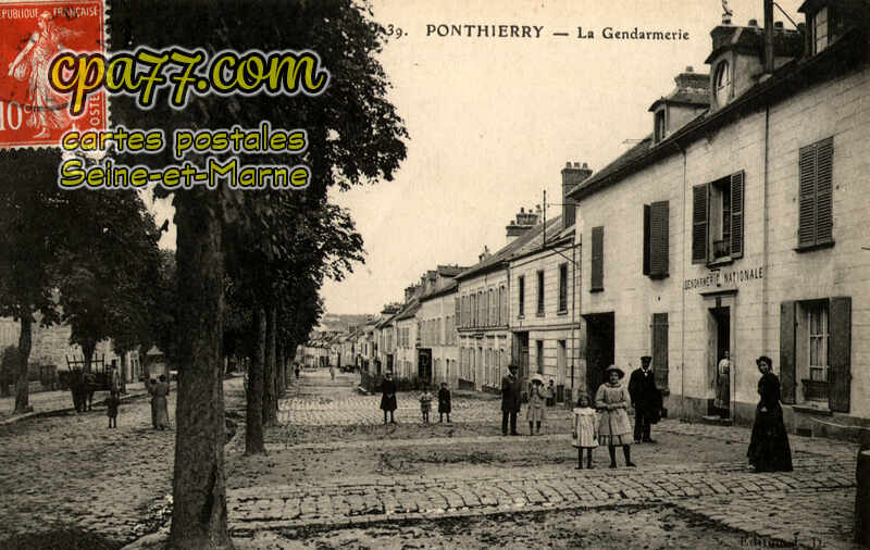 St Fargeau Ponthierry (Seine-et-Marne) - La Gendarmerie