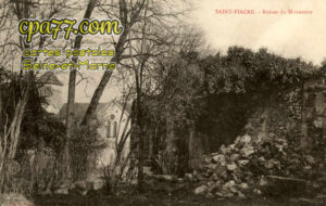 St Fiacre (Seine-et-Marne) - Ruines du Monastère