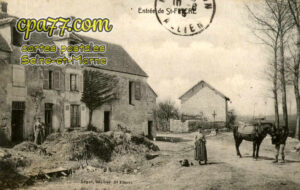 St Fiacre (Seine-et-Marne) - Entrée de Saint-Fiacre